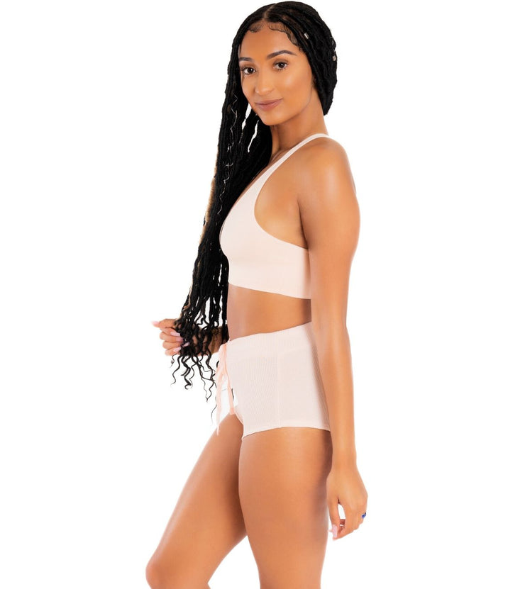 High Waisted Ribbed Panty