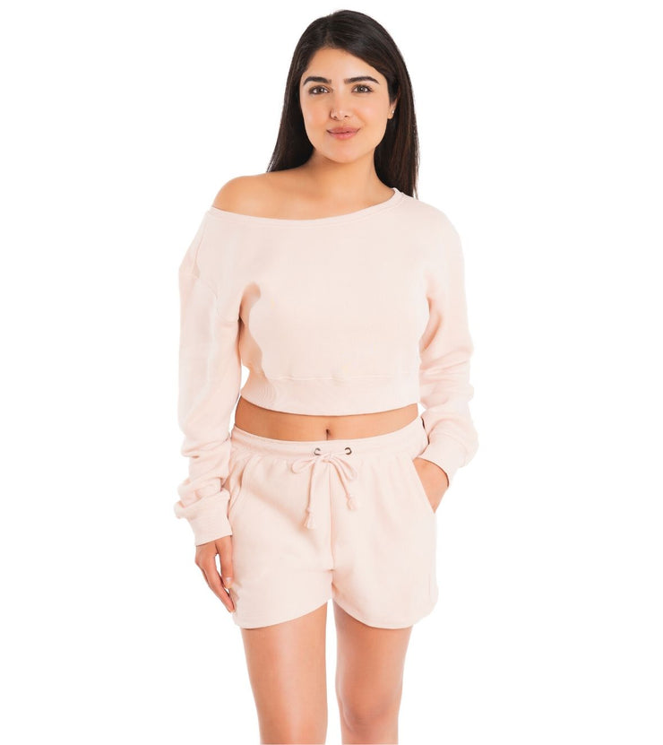 High Waisted Sweat Short